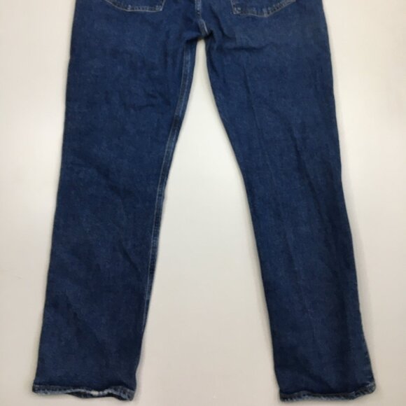 AGOLDE Merrel Medium Wash Organic Cotton Blend 5 Pocket Jeans - Picture 9 of 13